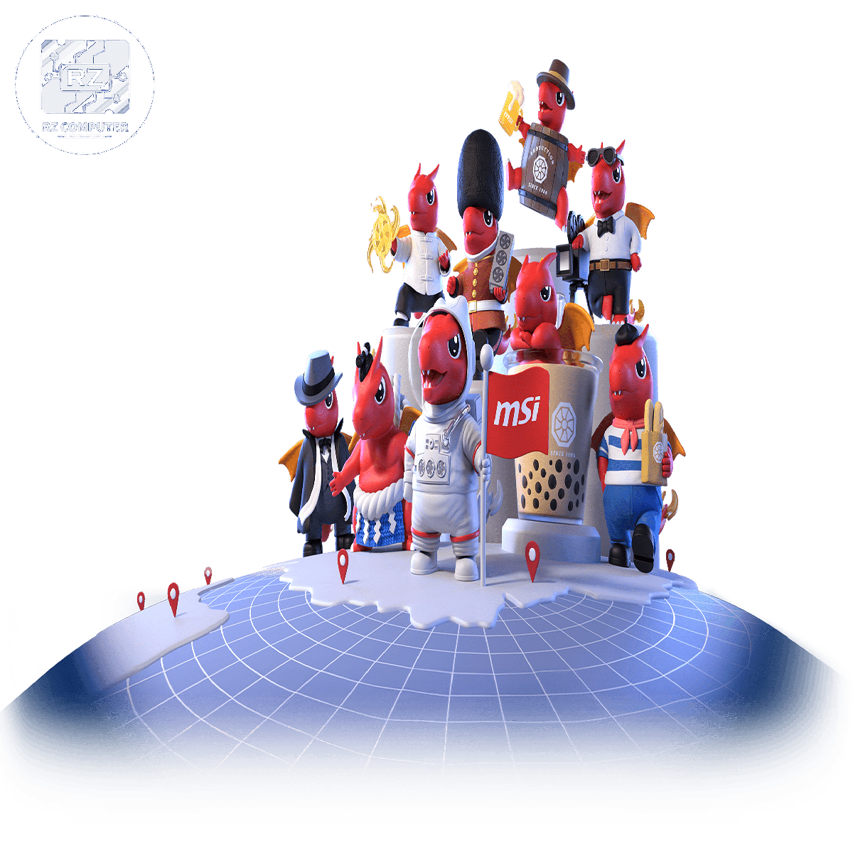 MSI GeForce RTX 5090 D 32G VANGUARD SOC LAUNCH EDITION - Image 4