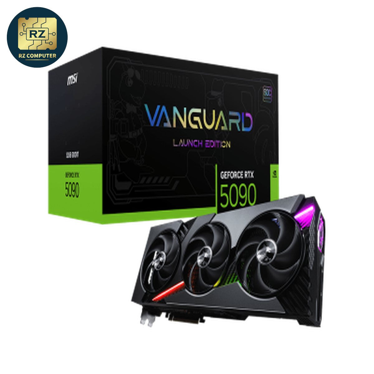 MSI GeForce RTX 5090 D 32G VANGUARD SOC LAUNCH EDITION - Image 5