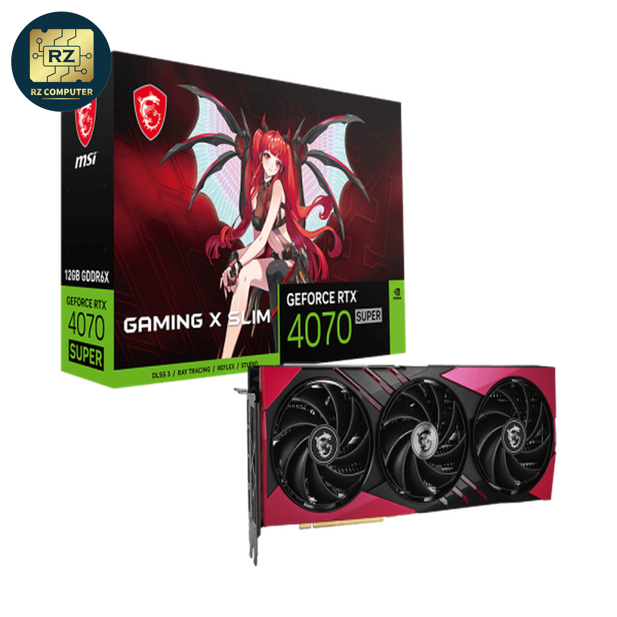 MSI GeForce RTX 4070 SUPER 12G GAMING X SLIM - Image 5