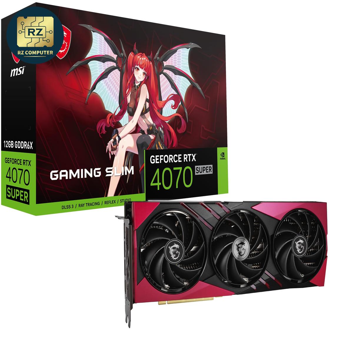 MSI GeForce RTX 4070 SUPER 12G GAMING X SLIM - Image 2