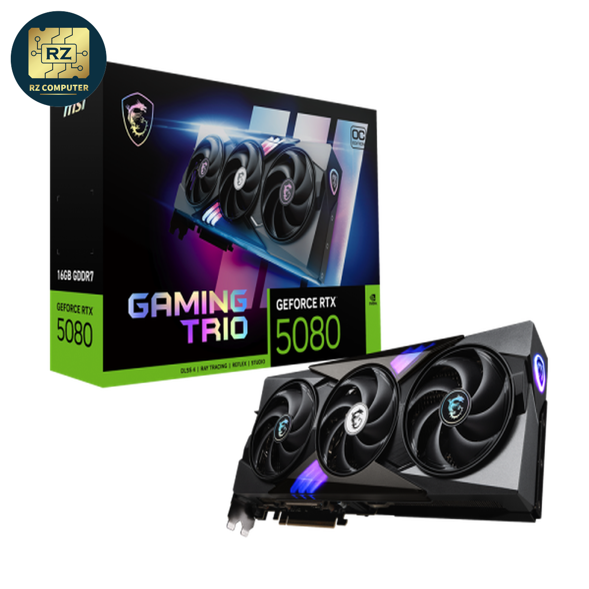 MSI GeForce RTX 5080 16G GAMING TRIO OC - Image 4