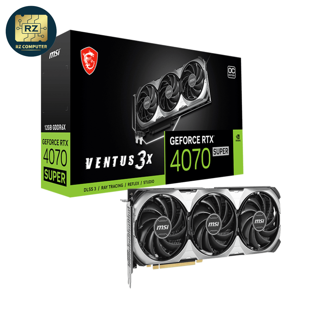 MSI GeForce RTX 4070 SUPER 12G VENTUS 3X OC - Image 9