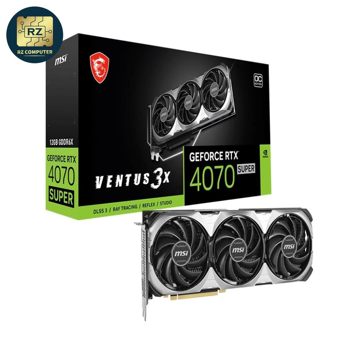 MSI GeForce RTX 4070 SUPER 12G VENTUS 3X OC - Image 2