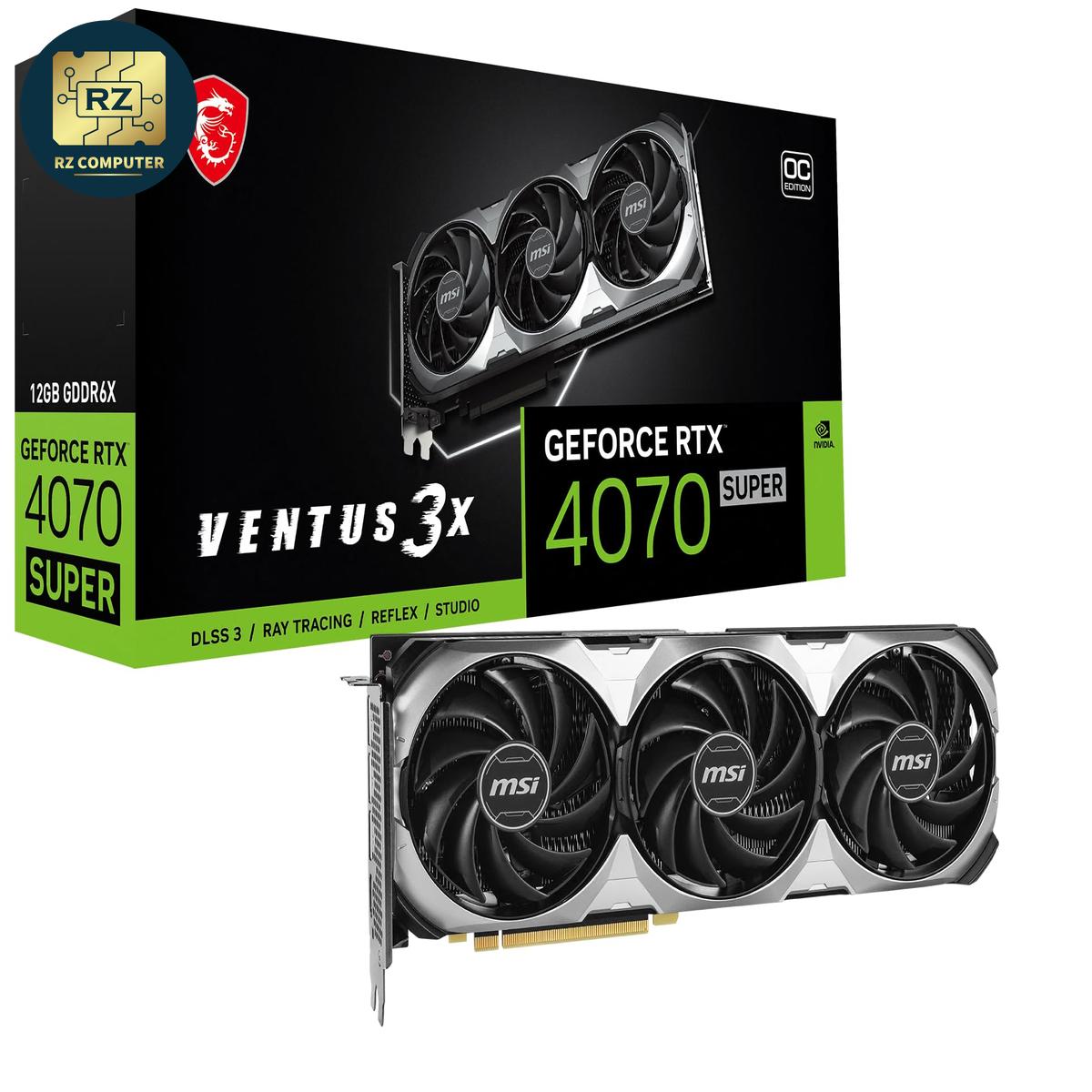 MSI GeForce RTX 4070 SUPER 12G VENTUS 3X OC - Image 4