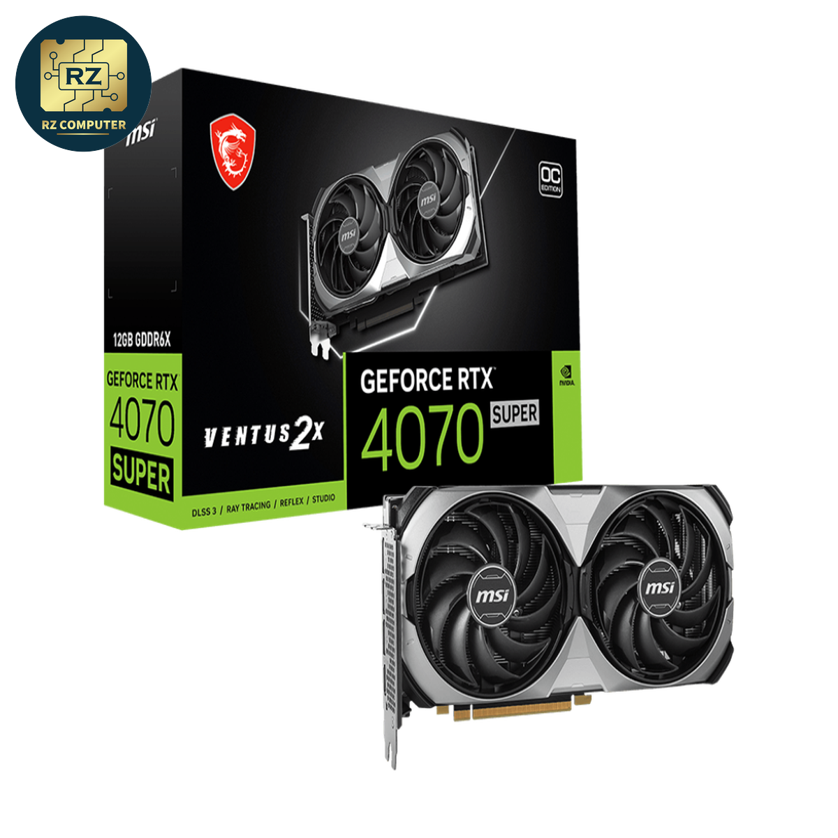 MSI GeForce RTX 4070 SUPER 12G VENTUS 2X OC - Image 7