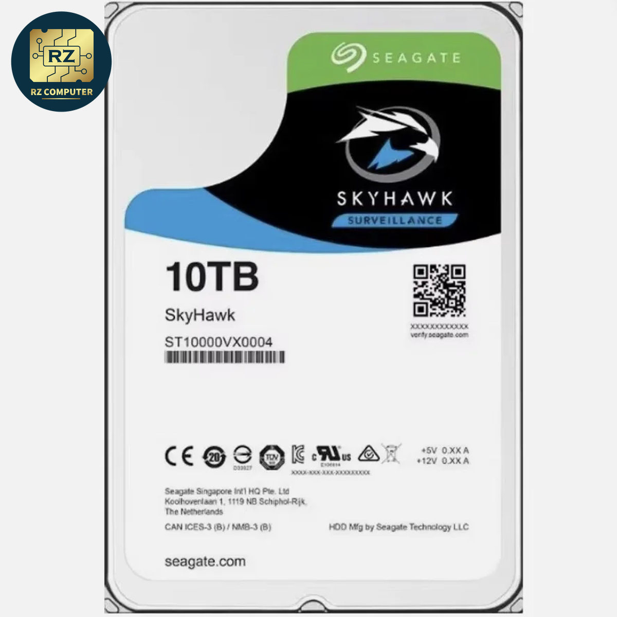 Seagate 3.5" Monitor 10TB ST10000VE001 5900rpm - Image 6