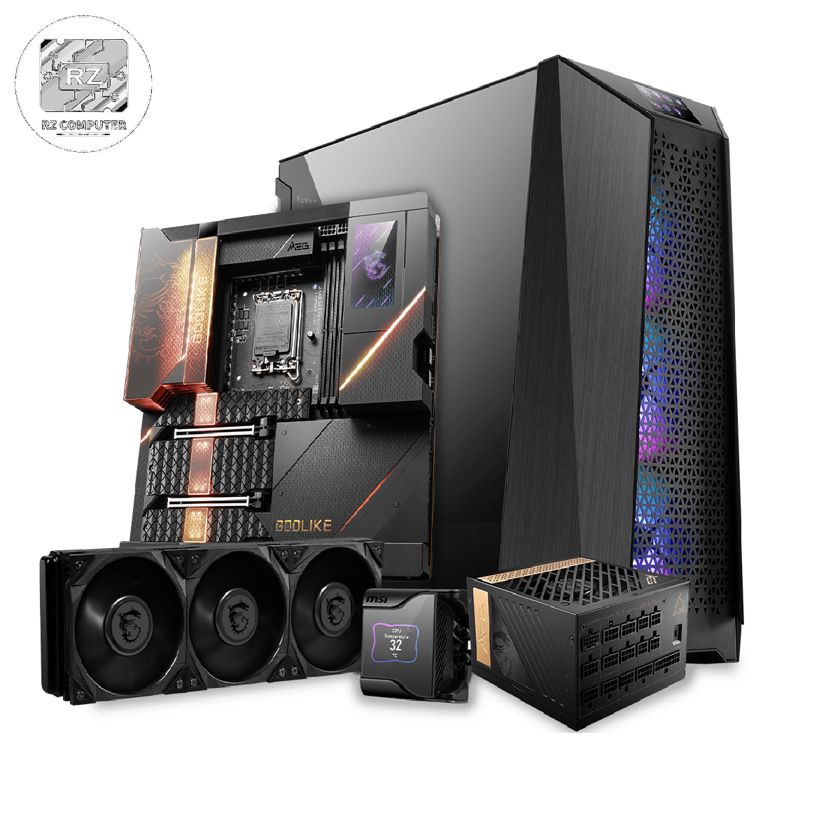 MSI MEG AI1300P PCIE5 1300W - Image 7