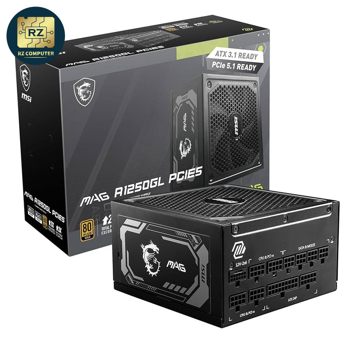 MSI MAG A1250GL PCIE5 1250W - Image 2