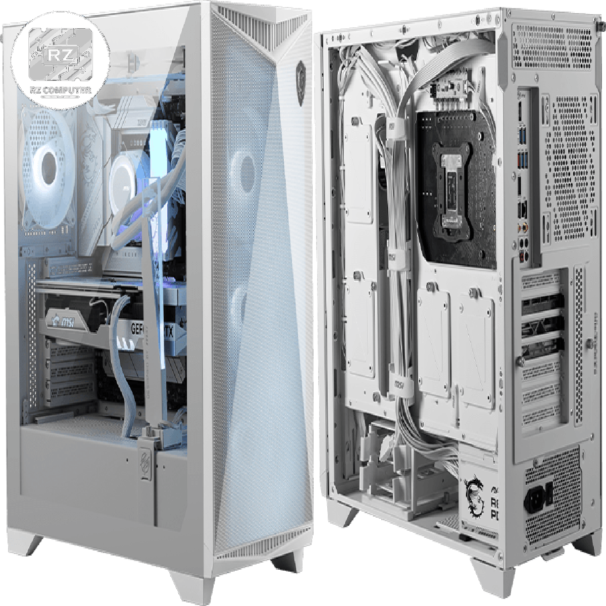 MSI MAG A850GL PCIE5 WHITE 850W - Image 8