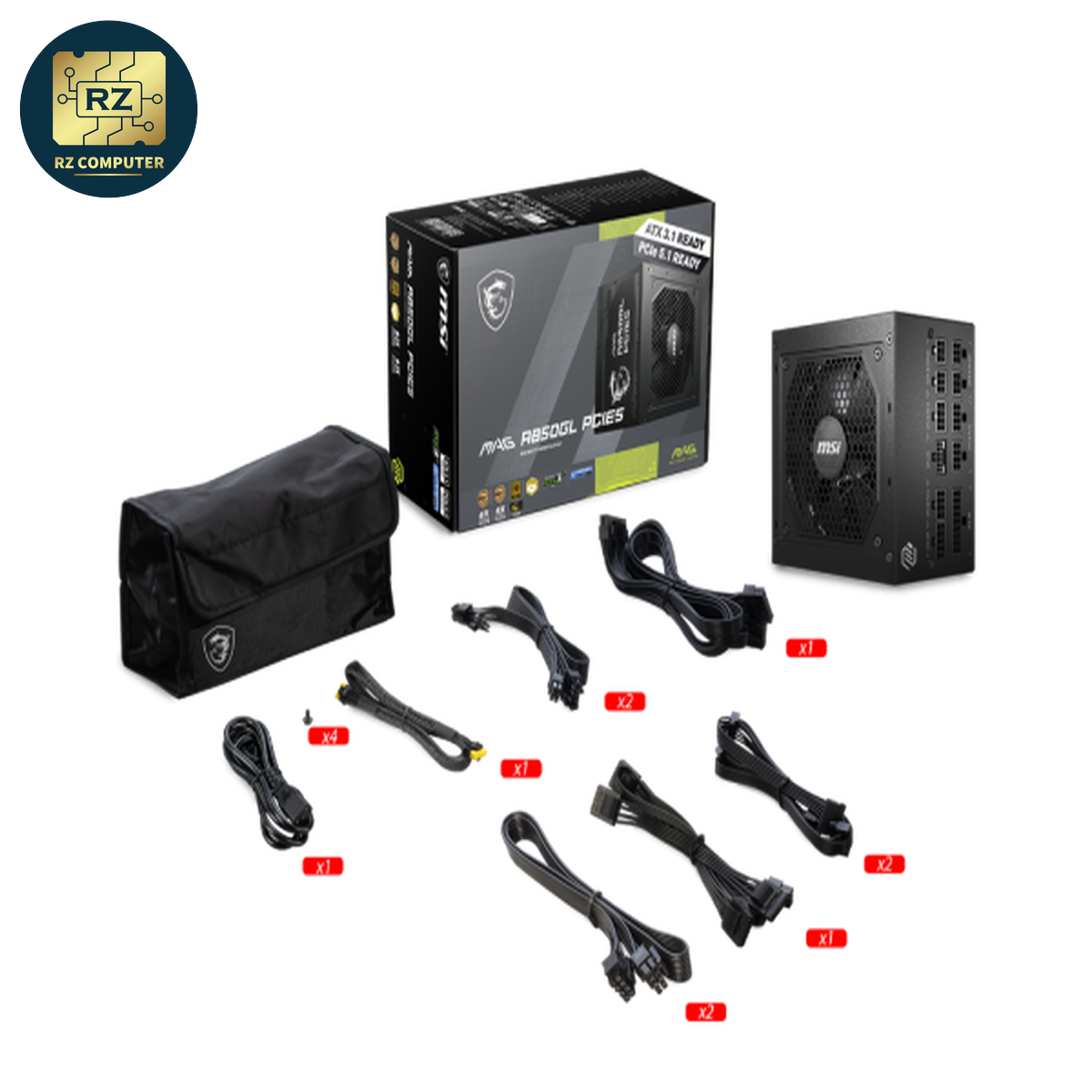 MSI MAG A850GL PCIE5 (II) 850W - Image 6