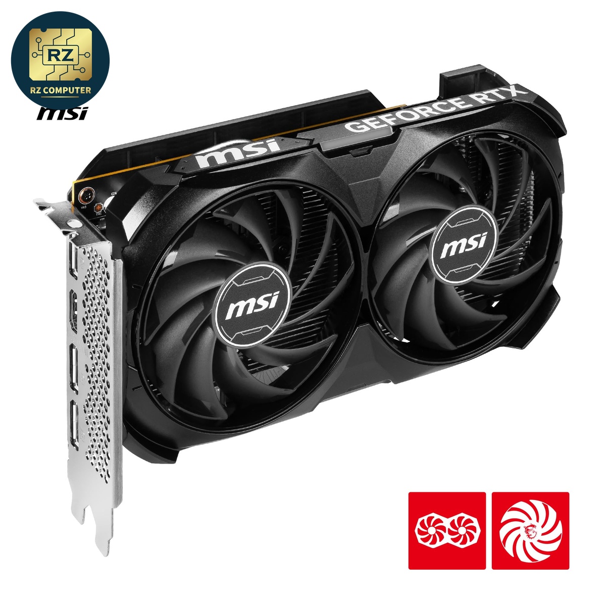 MSI GeForce RTX 4060 VENTUS 2X BLACK 8G OC - Image 5
