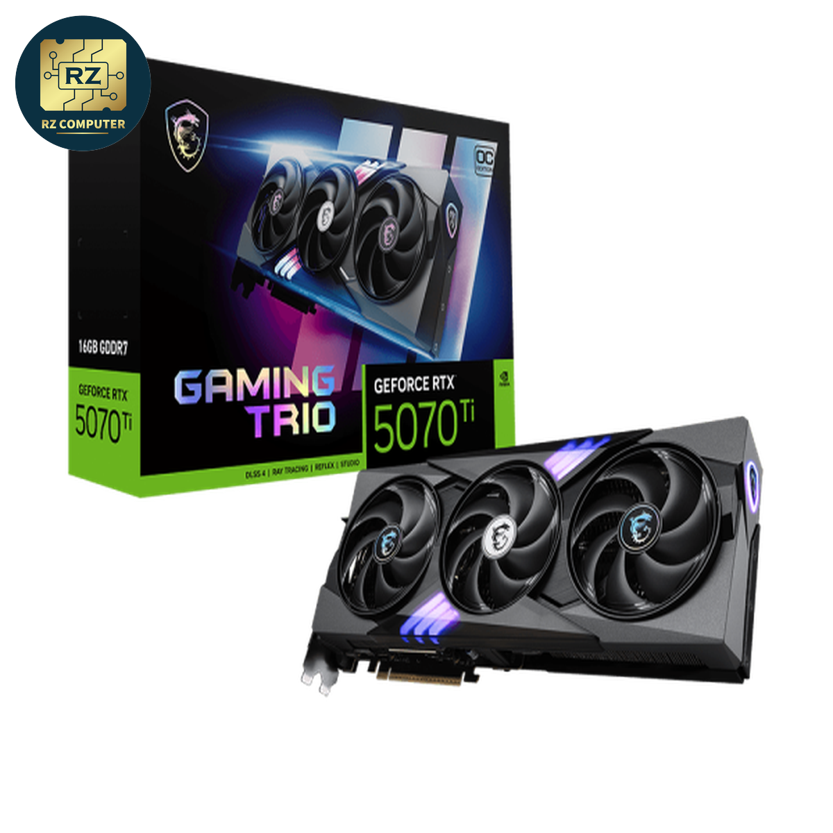 MSI GeForce RTX 5070 Ti 16G GAMING TRIO OC PLUS - Image 6