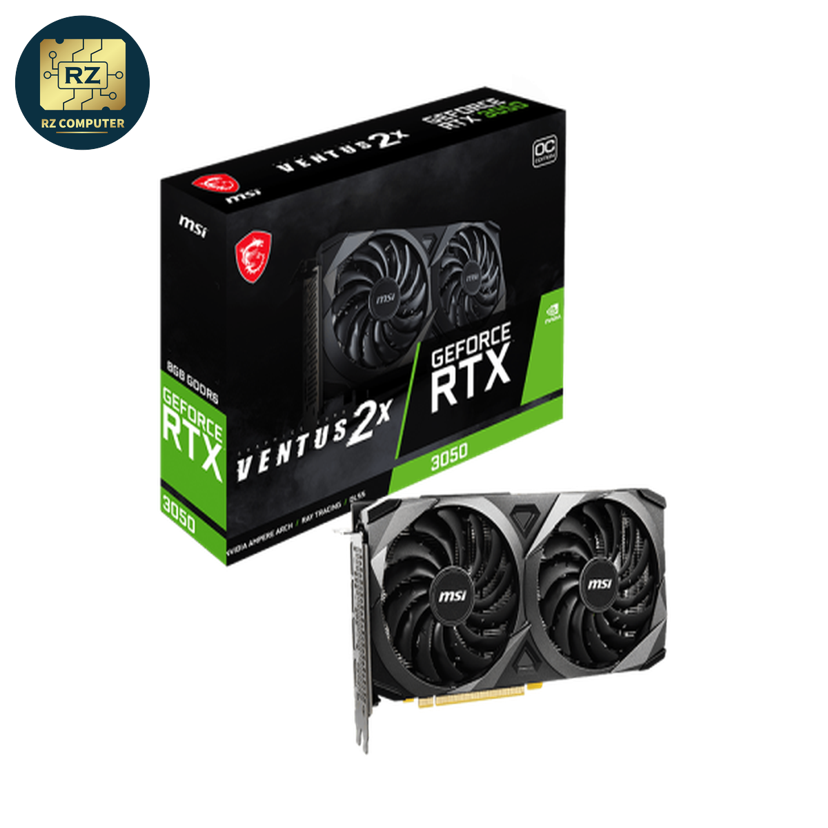 MSI GeForce RTX 3050 VENTUS 2X 8G OC - Image 6