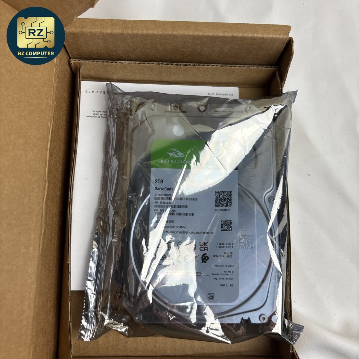 Seagate 3.5" Desktop 2TB ST2000DM008 7200rpm - Image 2