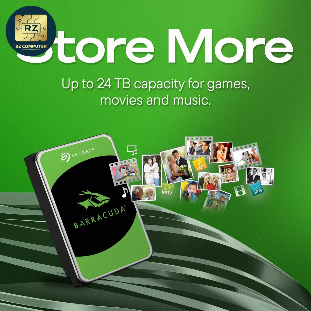 Seagate 3.5" Desktop 2TB ST2000DM008 7200rpm - Image 5