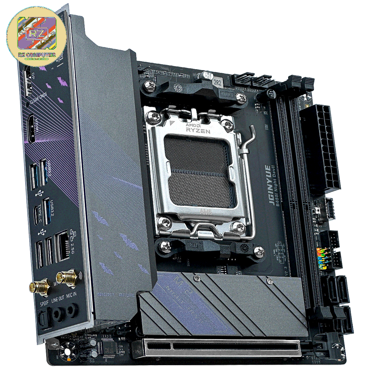 JGINYUE AMD B650I Night Devil - Image 5