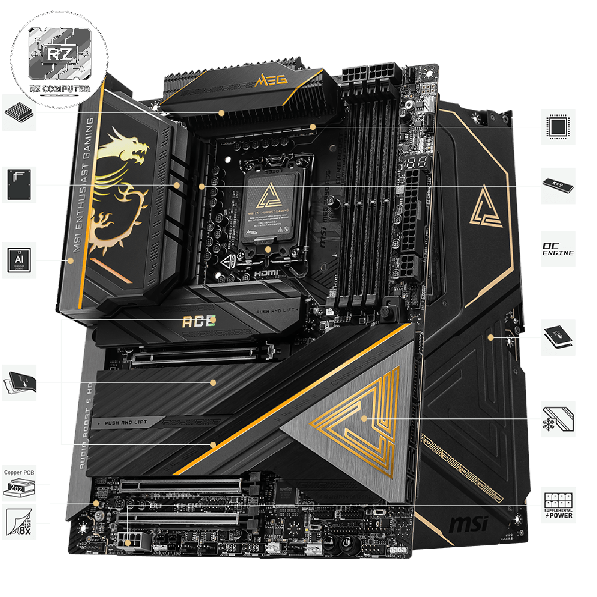 MSI Intel Z890 MEG Z890 ACE - Image 5