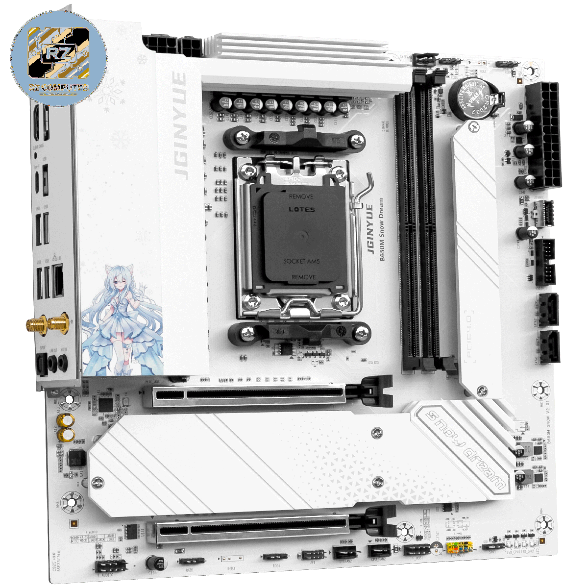 JGINYUE AMD B650M Snow Dream - Image 4