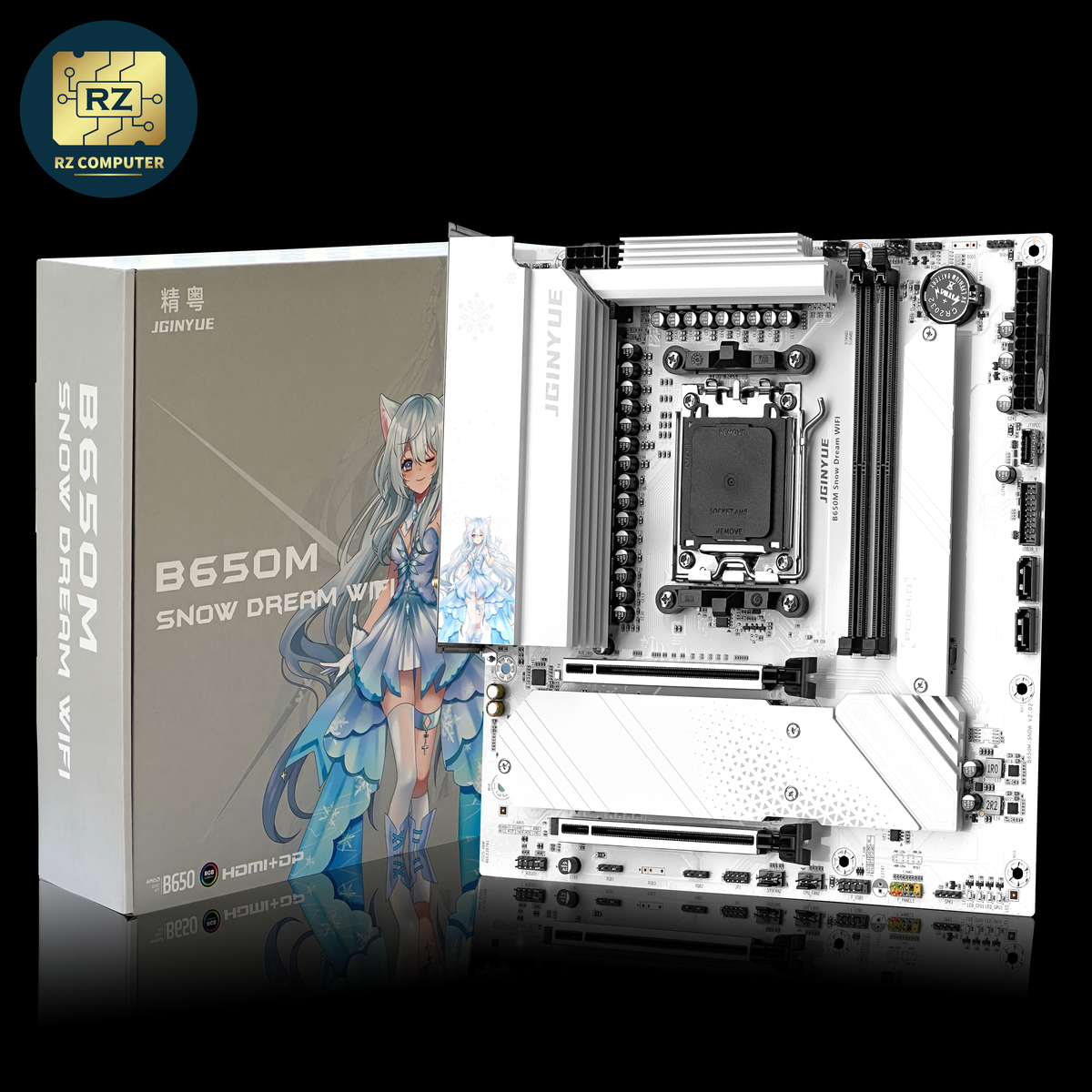 JGINYUE AMD B650M Snow Dream - Image 6